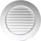Ekena Millwork Plain Round Gable Vent Louver, w/ Wide Trim, Non-Functional, 27"W x 27"H x 1 5/8"P GVRO27D - alternate 1